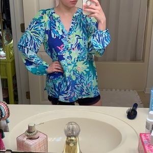 LILLY PULITZER ELSA TOP